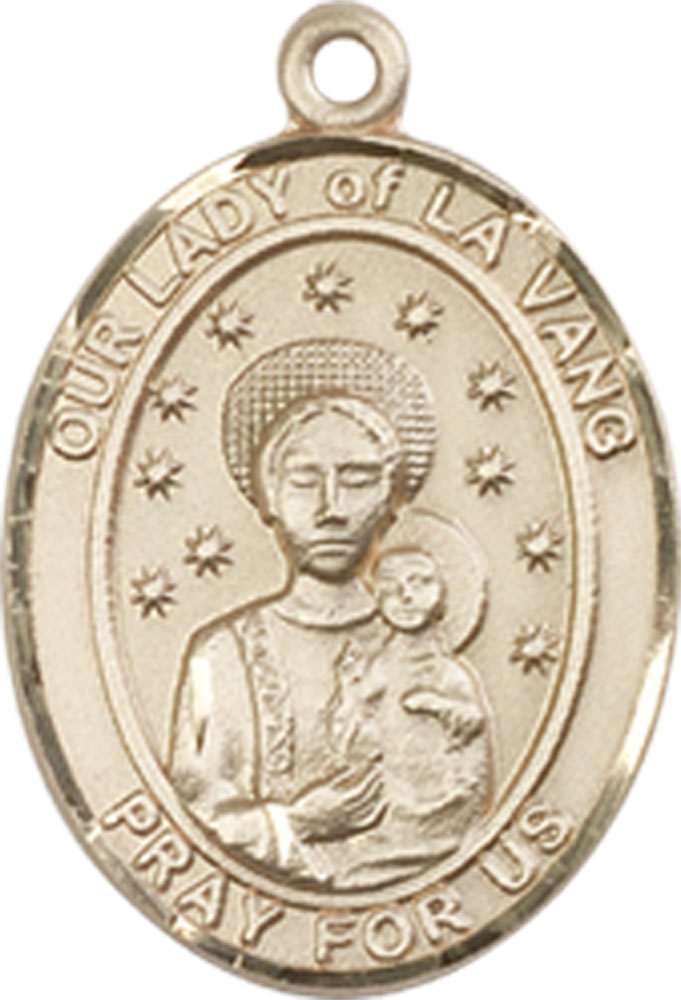 14kt Gold Filled Our Lady of la Vang Medal