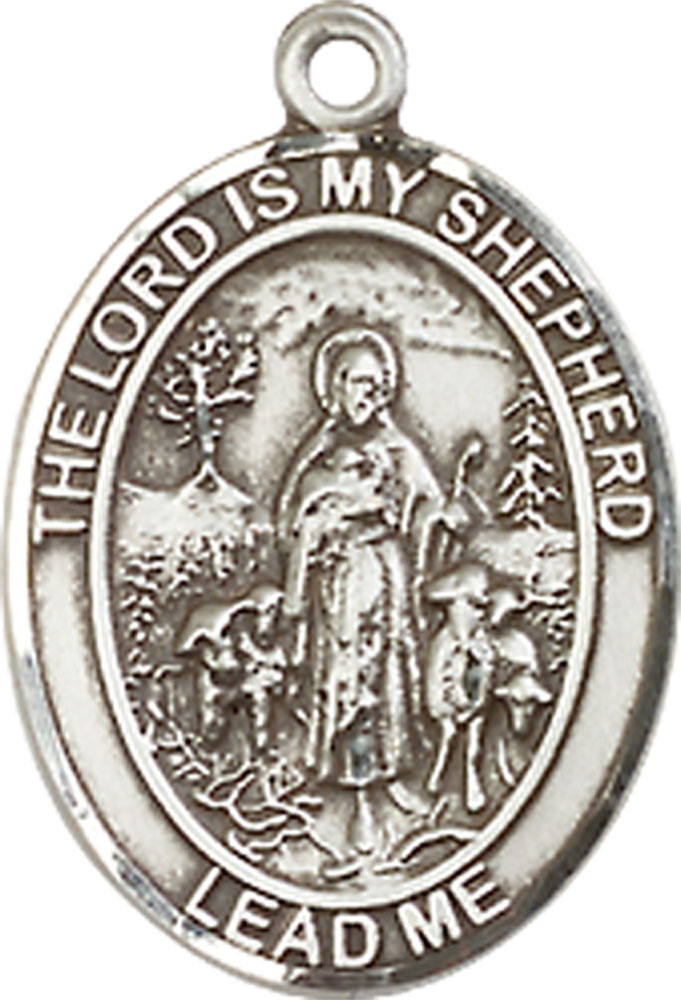 Sterling Silver Lord Is My Shepherd Medal