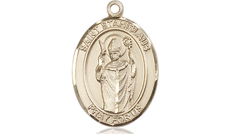 14kt Gold Filled Saint Stanislaus Medal