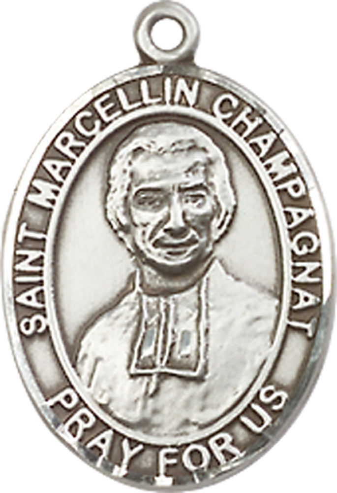 Sterling Silver Saint Marcellin Champagnat Medal