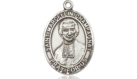 Sterling Silver Saint Marcellin Champagnat Medal