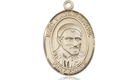 14kt Gold Filled Saint Vincent de Paul Medal