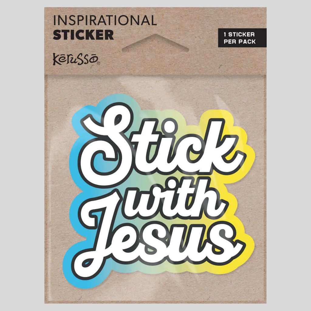 Sticker - Stick With Jesus