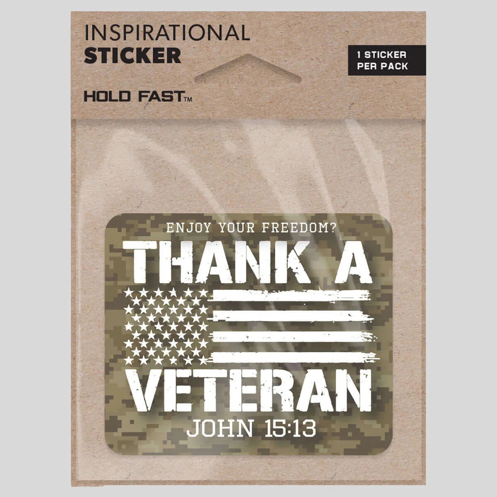 Sticker - HF Thank A Veteran