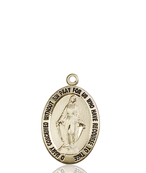 14kt Gold Miraculous Medal