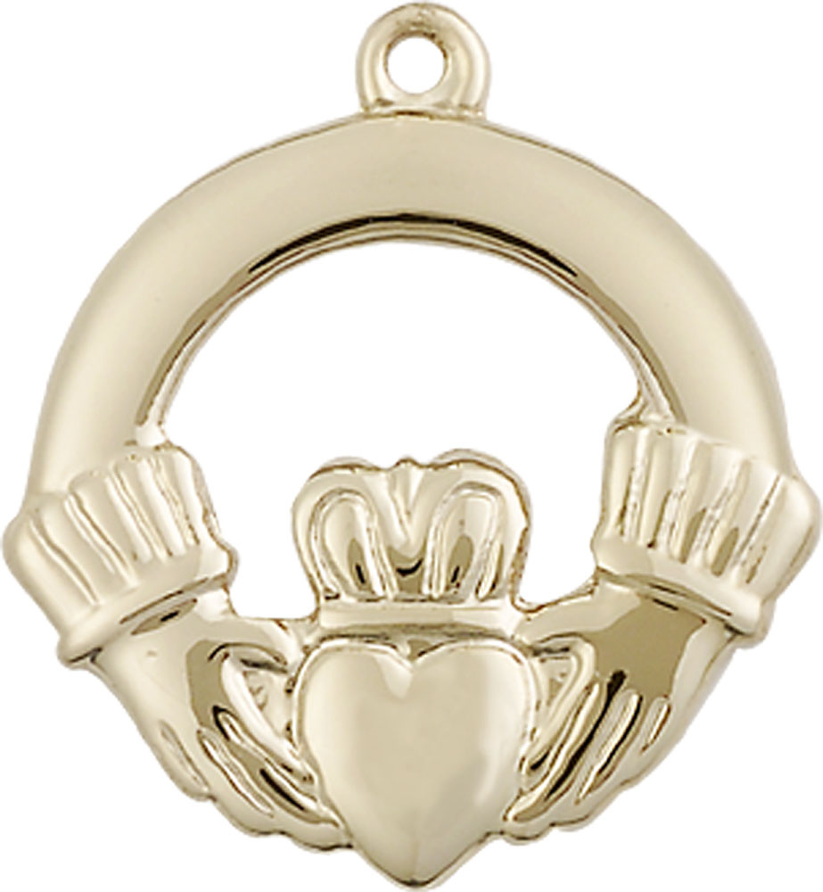 14kt Gold Claggagh Medal