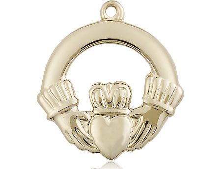 14kt Gold Claggagh Medal