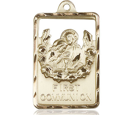 14kt Gold Communion First Reconciliation Medal