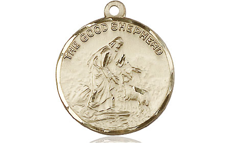 14kt Gold Good Shepherd Medal