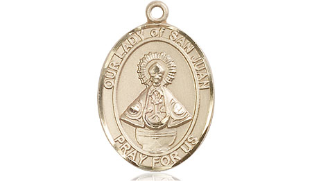 14kt Gold Filled Our Lady of San Juan Medal