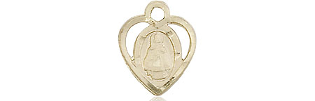 14kt Gold Infant Medal