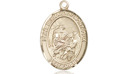 14kt Gold Filled Saint Bernard of Montjoux Medal