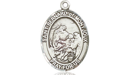 Sterling Silver Saint Bernard of Montjoux Medal