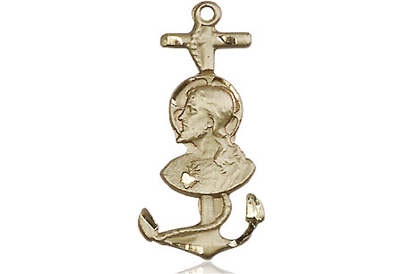 14kt Gold Saint Christopher Medal