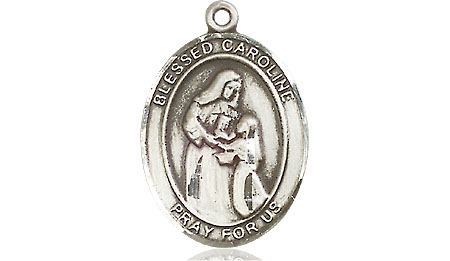 Sterling Silver Blessed Caroline Gerhardinger Medal