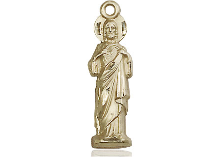 14kt Gold Sacred Heart Medal