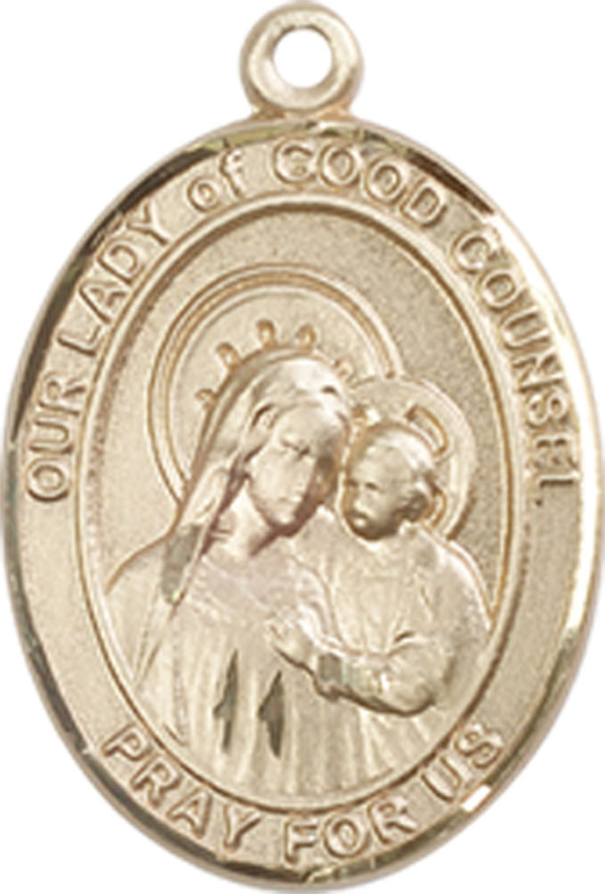 14kt Gold Filled Our Lady of Good Counsel Medal