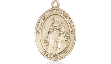 14kt Gold Filled Our Lady of Consolation Medal