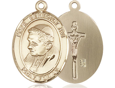 14kt Gold Pope Benedict XVI Medal