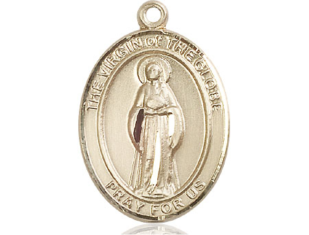 14kt Gold Virgin of the Globe Medal