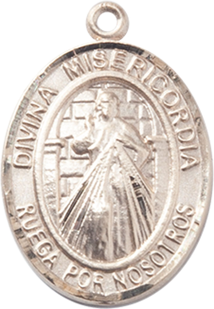 14kt Gold Divina Misericordia Medal