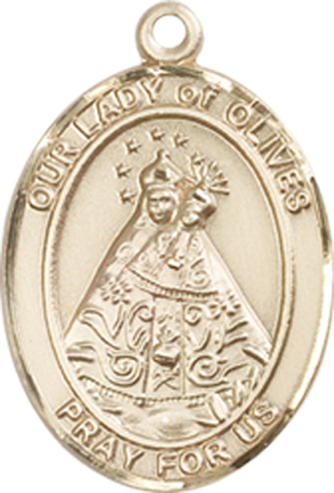 14kt Gold Filled Our Lady of Olives Medal