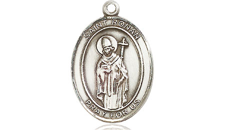 Sterling Silver Saint Ronan Medal