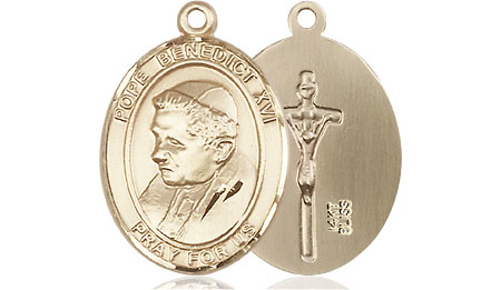 14kt Gold Pope Benedict XVI Medal