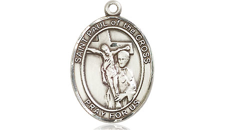 Sterling Silver Saint Paul of the Cross Medal