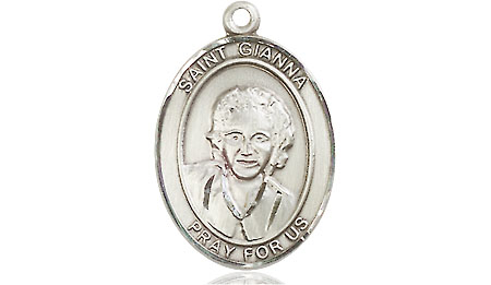 Sterling Silver Saint Gianna Medal