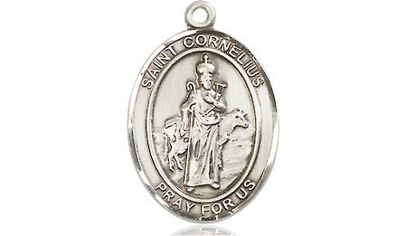 Sterling Silver Saint Cornelius Medal