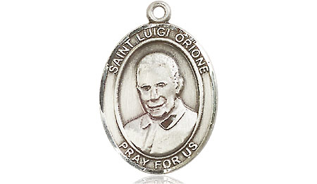 Sterling Silver Saint Luigi Orione Medal