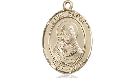 14kt Gold Filled Saint Rafka Medal