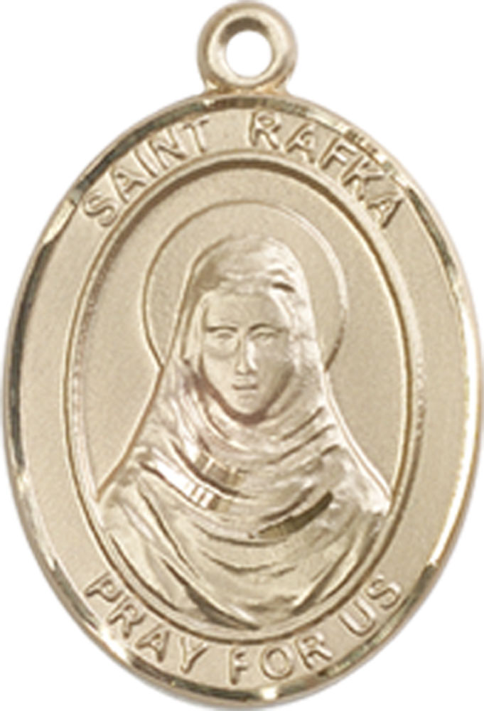 14kt Gold Filled Saint Rafka Medal
