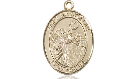 14kt Gold Filled Saint Nimatullah Medal