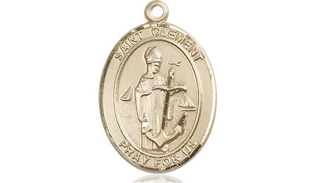 14kt Gold Filled Saint Clement Medal