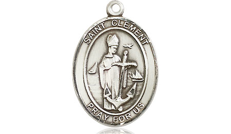 Sterling Silver Saint Clement Medal