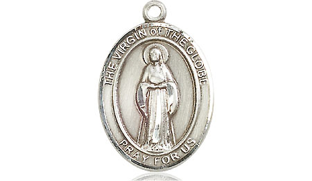 Sterling Silver Virgin of the Globe Medal