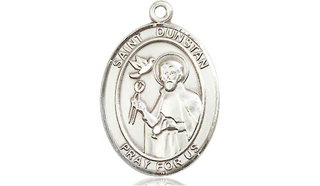 Sterling Silver Saint Dunstan Medal