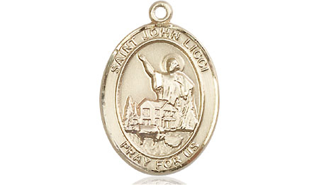 14kt Gold Filled Saint John Licci Medal