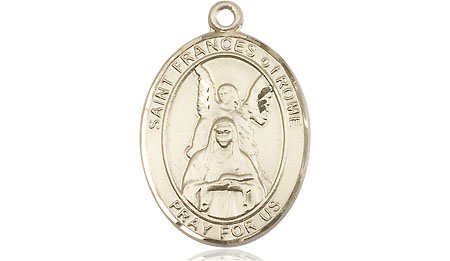 14kt Gold Filled Saint Frances of Rome Medal