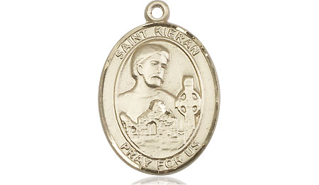 14kt Gold Filled Saint Kieran Medal