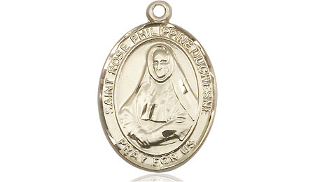 14kt Gold Filled Saint Rose Philippine Medal
