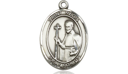 Sterling Silver Saint Regis Medal