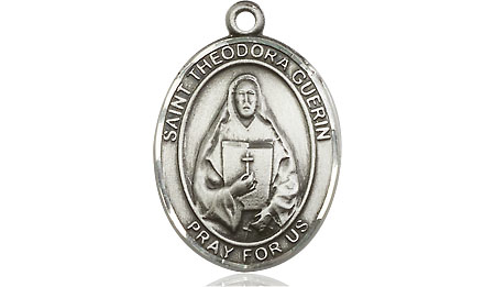 Sterling Silver Saint Theodora Medal