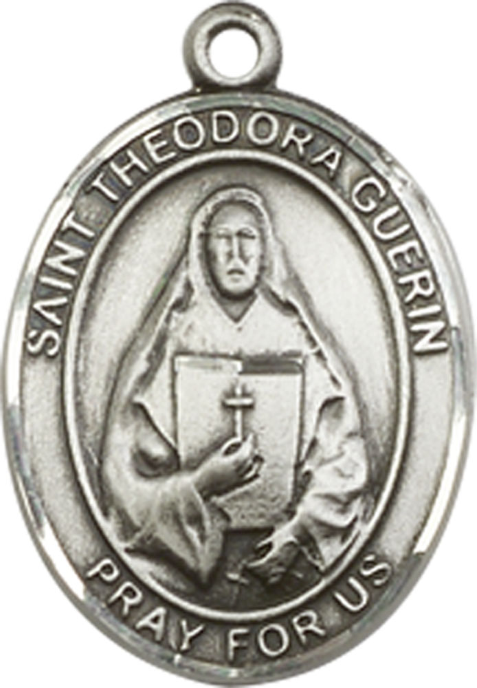 Sterling Silver Saint Theodora Medal