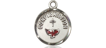 Sterling Silver Confirmation Medal