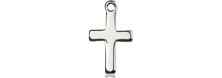 Sterling Silver Cross Medal