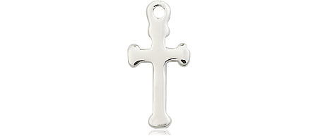 Sterling Silver Cross Medal