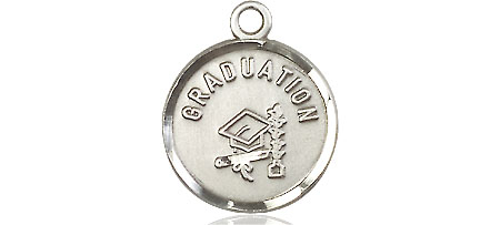 Sterling Silver Graduation Medal